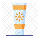 Sun Cream Cream Lotion Icon