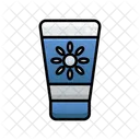 Sun Cream Summer Sunny Day Icon