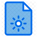 Sun Folder File Icon