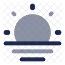 Sun Fog Cloud Climate Icon