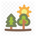 Tree Woods Weather Icon