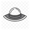 Sun Hat Summer Vacation Icon