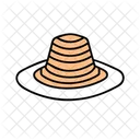 Sun Hat Summer Vacation Icon