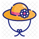 Sun Hat Puerto Rico Caribbean Archipelago Icon