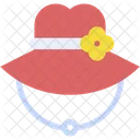 Sun Hat Summer Pamela Hat Icon