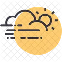 Sun Cloud Weather Icon