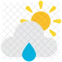 Weather Cloud Sun Icon