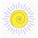 Sun Rays Abstract Icon