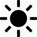 Sun Weak Bright Icon