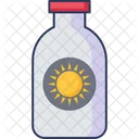 Sun Lotion Sun Block Sun Icon