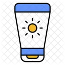 Sun Lotion Sunscreen Sun Cream Icon