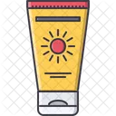 Sun Lotion Cream Icon
