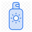 Sun Lotion Sunscreen Sun Cream Icon
