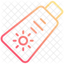 Sunscreen Sun Cream Lotion Icon