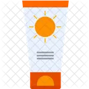 Sun Lotion Tube Lotion Cream Cream Icon
