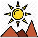 Sun mountain  Icon