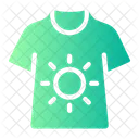 Sun On T Shirt  Symbol
