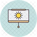 Sun Presentation  Icon