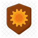 Sun Protection Sun Safety Shield Icon
