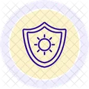 Sun Protection Color Circle Icon Icon