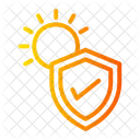Sun Protection Sun Lotion Healthcare And Medical Icon