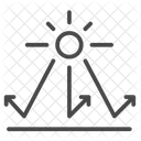 Sun reflection  Icon