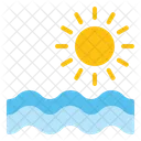 Sun Rise Sun Water Icon