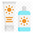 Sun Screen Cream Icon