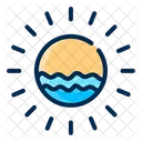 Sun Sea Sun Sea Icon