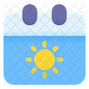 Sun Season  Icon