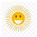 Sun smile  Icon