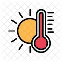 Sun Temperature  Icon