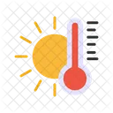 Sun Temperature  Icon