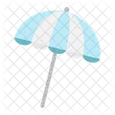 Sun Umbrella Beach Icon