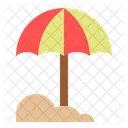 Sun Umbrella  Icon