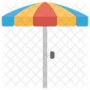 Sun Umbrella Beach Umbrella Sunshade Icon