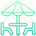 Sun Umbrella Summer Umbrella Icon