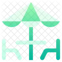 Sun Umbrella Summer Umbrella Icon
