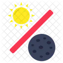 Sun Vs Moon Night Vs Day Weather Icon