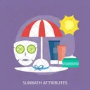 Sunbath Attributes Makeup Icon