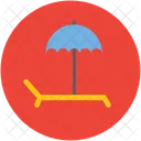 Tanning Parasol Deck Icon