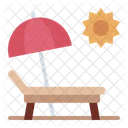 Sunbathing  Icon