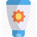 Sunblock Sun Cream Sunscreen Icon