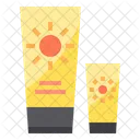 Sun Block Sunblock Sunscreen Icon