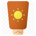 Sunblock Sun Cream Sunscreen Icon
