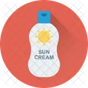 Sun Cream Sunscreen Icon