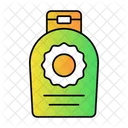 Sunblock Lotion Cream Icon