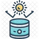 Sunblock Skin Protection Cosmetics Icon