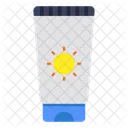 Sunblock Sunscreen Makeup Accessory Icon