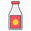 Sunblock Lotion Tube Icon
